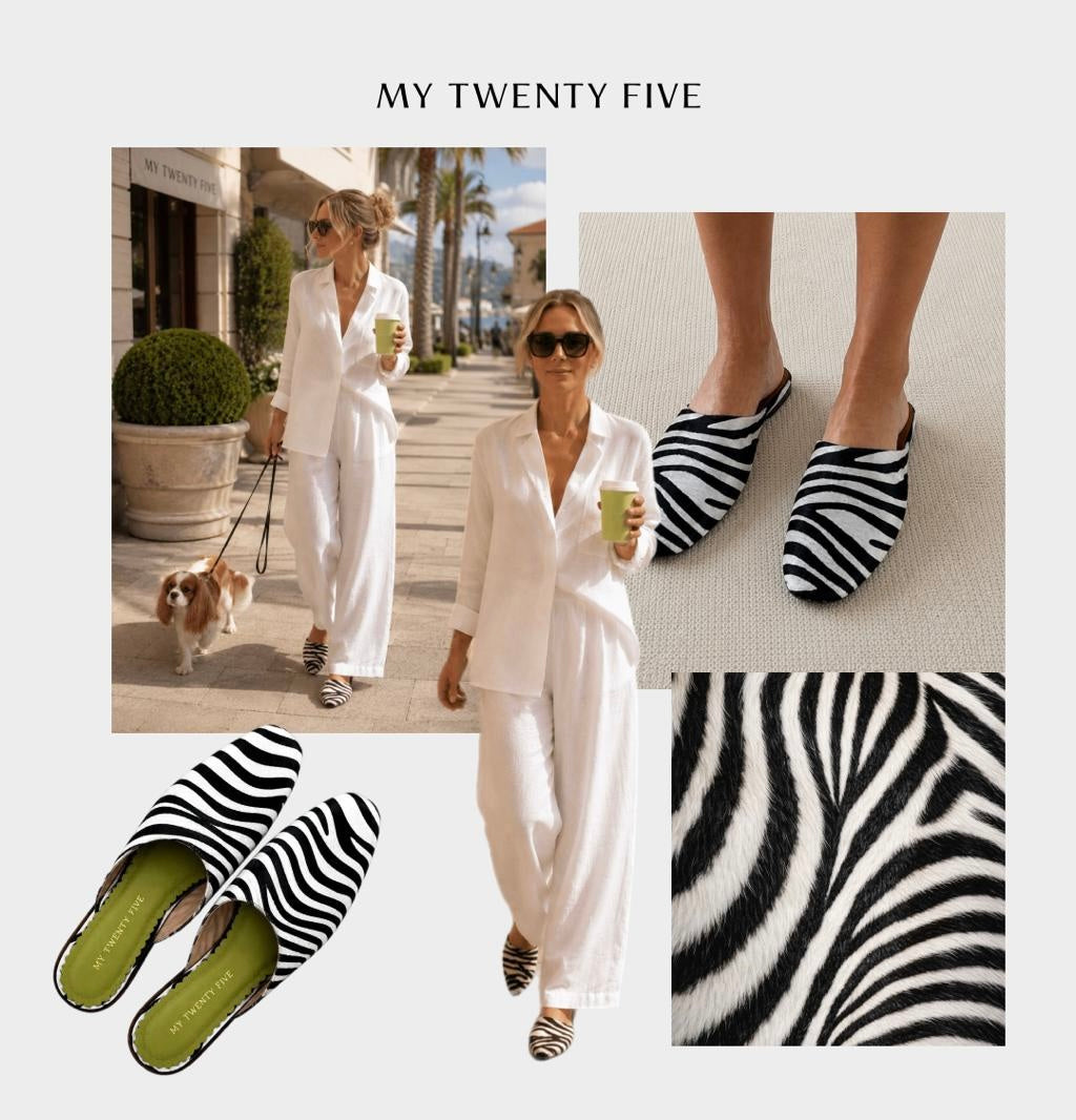 Anywhere shoes.Zebra edition