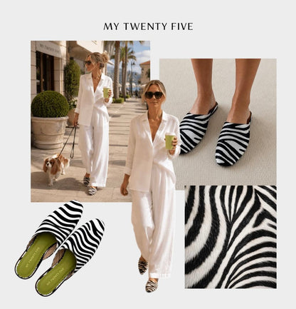 Anywhere shoes.Zebra edition